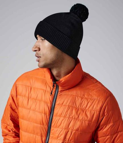 Beechfield Water Repellent Thermal Snowstar? Beanie - BLK - ONE